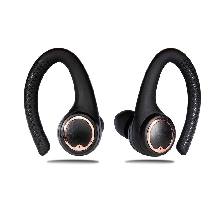 Écouteurs de sport AIR Active 2.0, noir mat et or rose