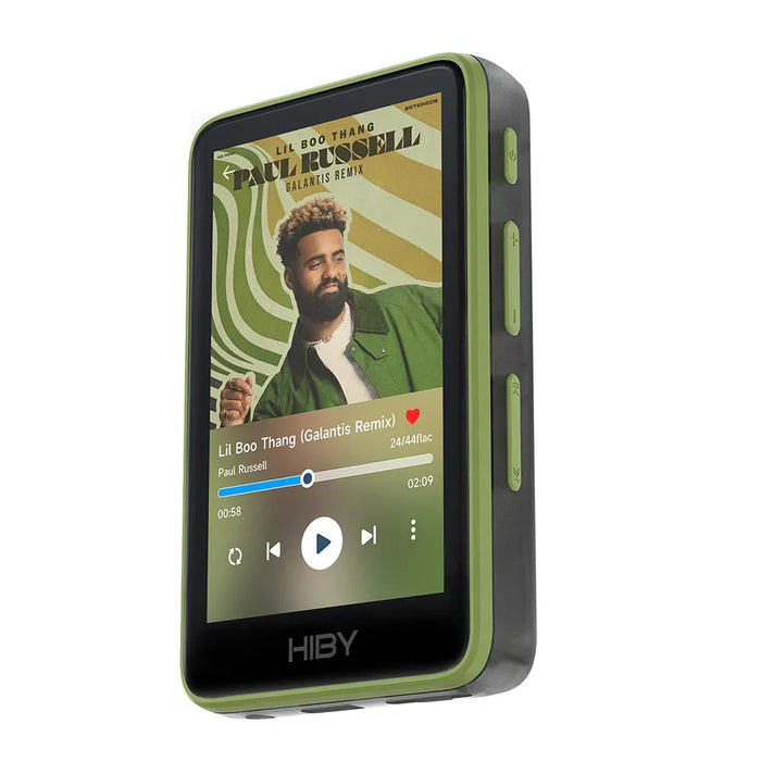 Musik- und Radioplayer, grün
