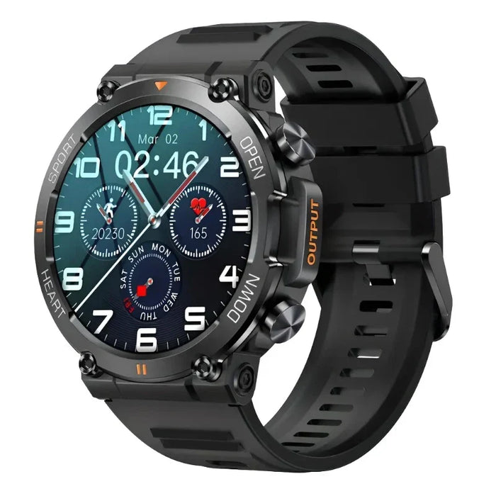Round smartwatch with 3.53 cm screen