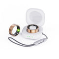 Intelligenter Fitnessring mit Ladeetui, Gold