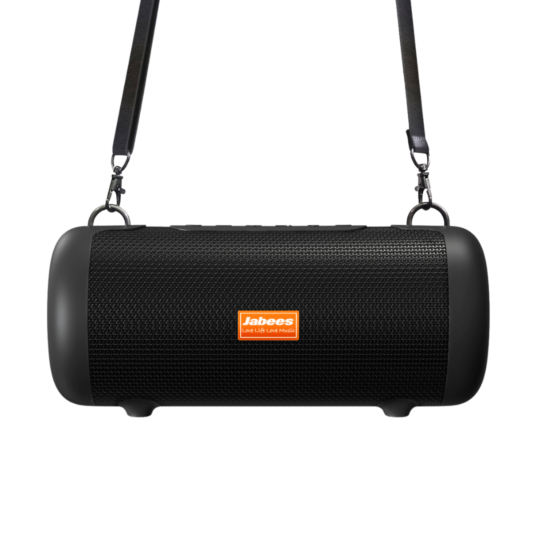 Jabees WHALE outdoor Bluetooth speaker with shoulder strap
