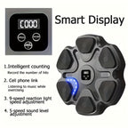 Wall-mounted smart music boxing trainer