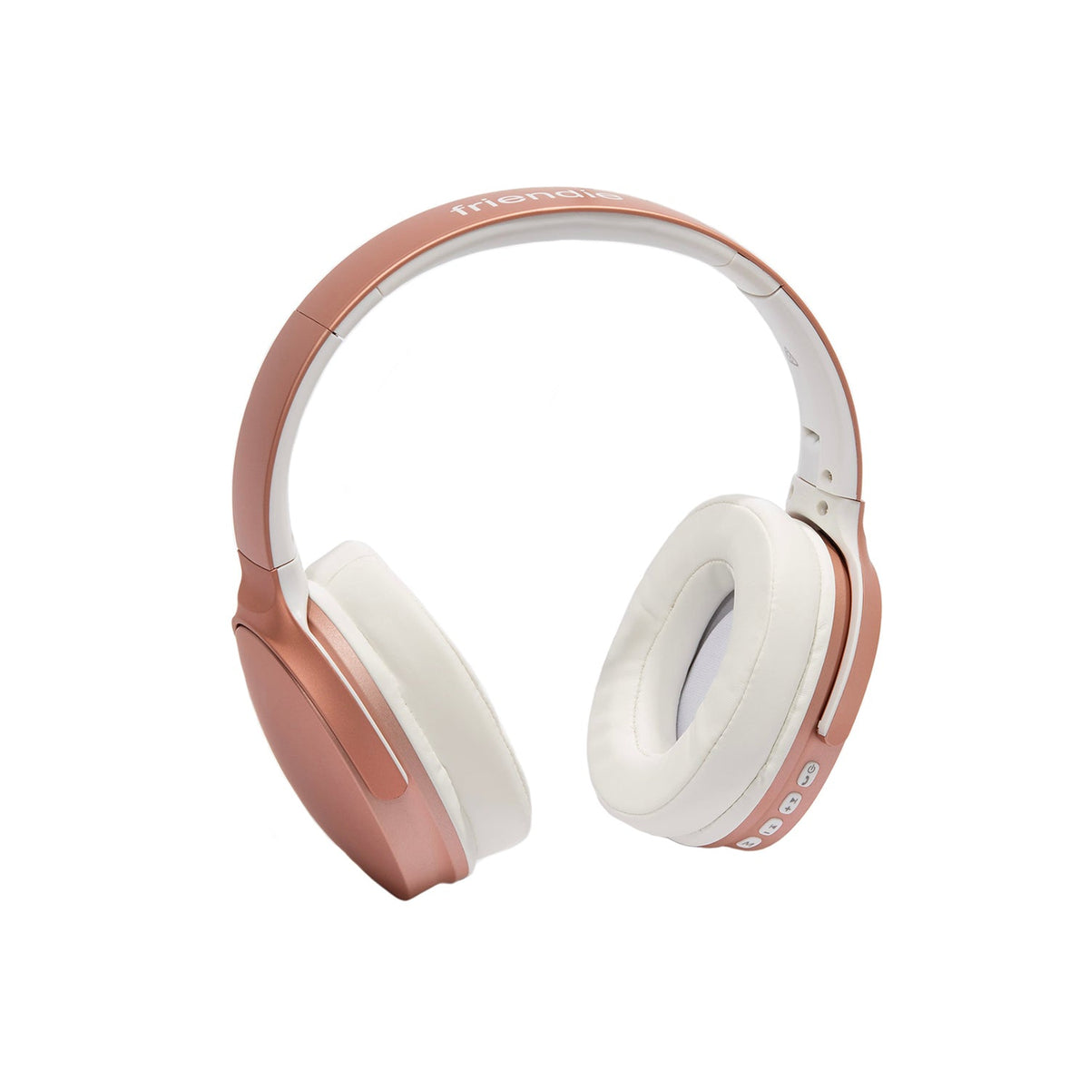 Rose gold AIR Aura wireless headphones