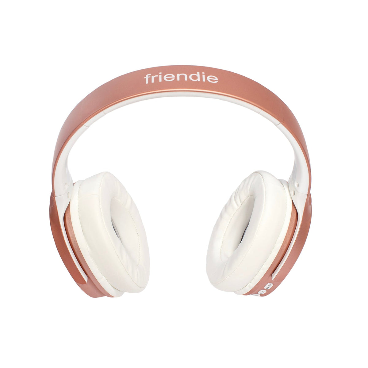 Rose gold AIR Aura wireless headphones