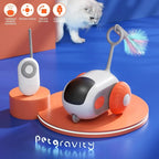 Intelligentes interaktives Spielzeugauto für Katzen