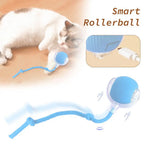 Rechargeable smart cat toy ball