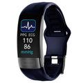 Blue smart fitness band