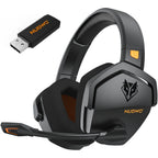 Kabelloses Gaming-Headset mit zwei Verbindungsmodi, orange