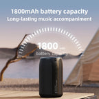 Mini-enceinte Bluetooth portable, noire