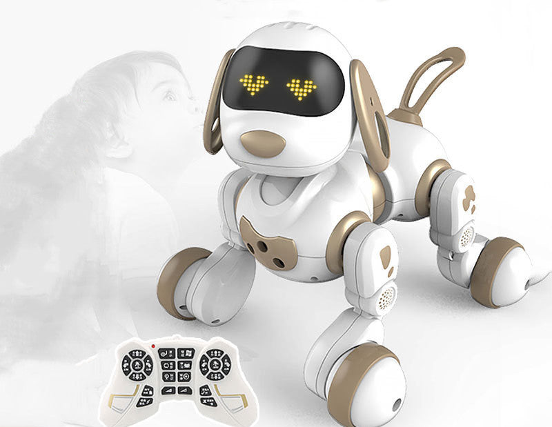 Chiot robot intelligent avec télécommande