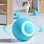 Smart interactive rolling ball for dogs and cats