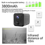 Mini 4G/Wi-Fi Ultra HD surveillance security camera