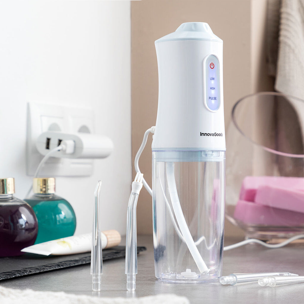 Denter InnovaGoods tragbare wiederaufladbare Munddusche