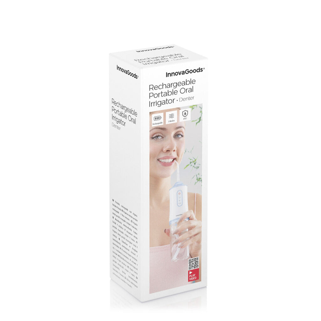Denter InnovaGoods tragbare wiederaufladbare Munddusche
