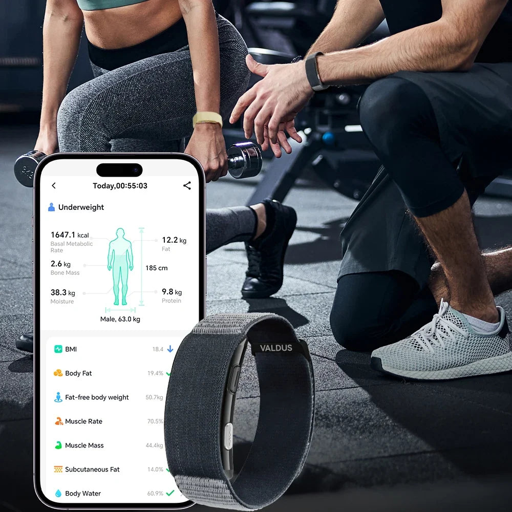 VALDUS VITRO smart band with ECG function
