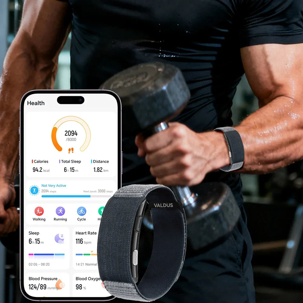 VALDUS VITRO smart band with ECG function