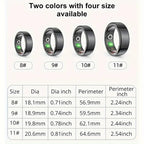 Intelligenter Fitnessring aus Edelstahl