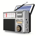 Multifunktionales tragbares Radio FM/AM/Bluetooth/Solar