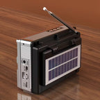 Multifunktionales tragbares Radio FM/AM/Bluetooth/Solar