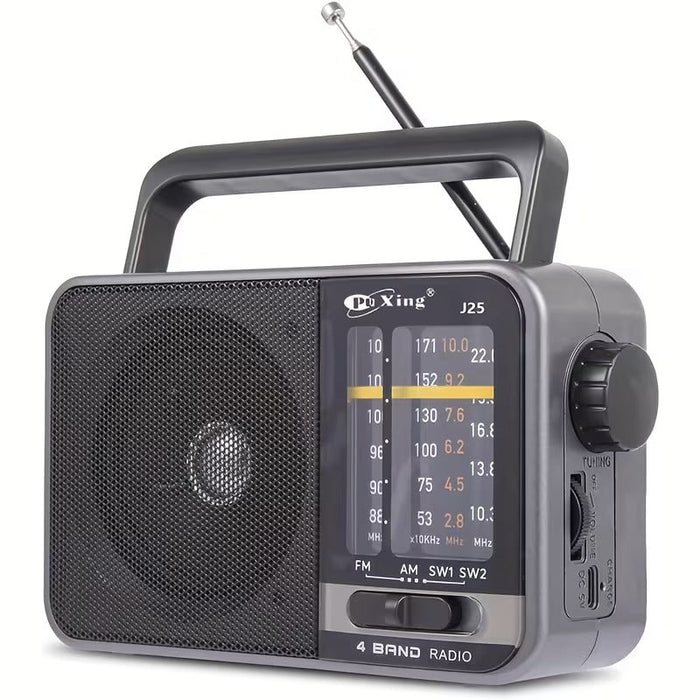 AM/FM-Transistorradio mit USB-Aufladung