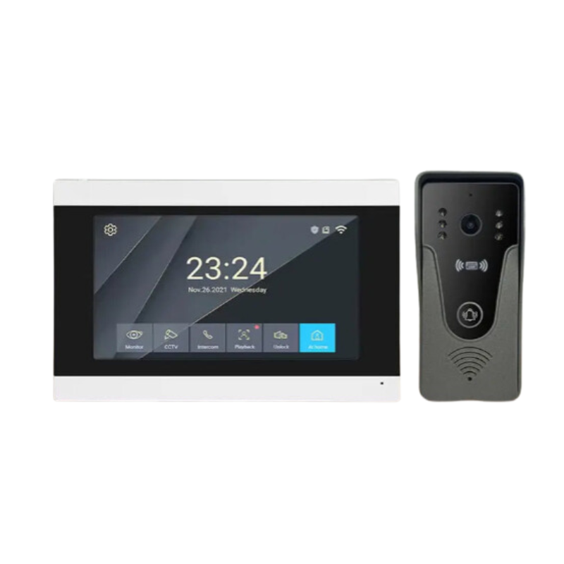 Kabellose intelligente Videotürklingel mit Touchscreen